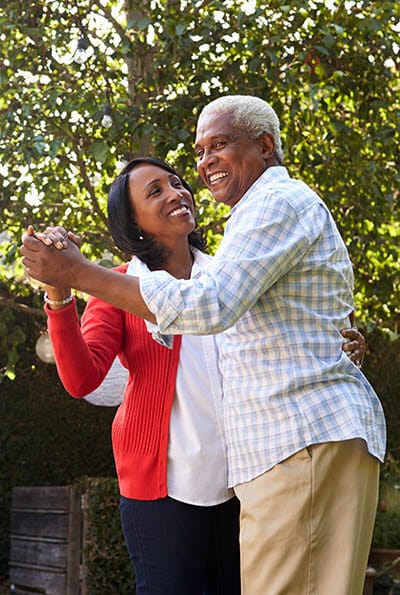 Happy Couple Dancing